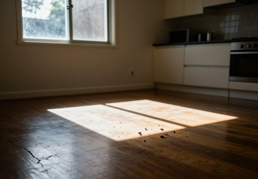 Termite damage in a Lansvale home